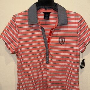 NWT Tommy Hilfiger bikini swimsuit cover up dress shirt size L